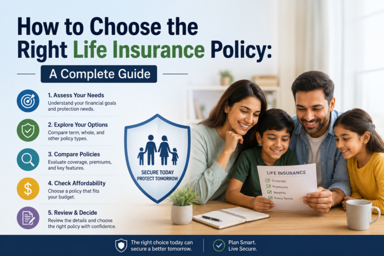 How to Choose the Right Life Insurance Policy: A Complete Guide