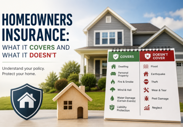 Homeowners Insurance: What It Covers and What It Doesn’t