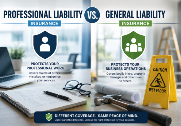 Professional Liability vs. General Liability Insurance: Key Differences Explained